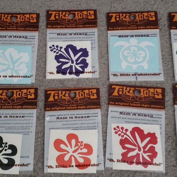 Hawaii Local 10x Sticker Decals - Picture 3 of 6